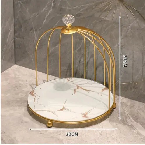 Marble Glass Plate Storage Rack