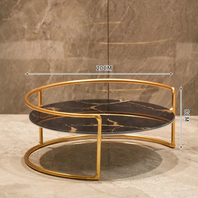 Marble Glass Plate Storage Rack