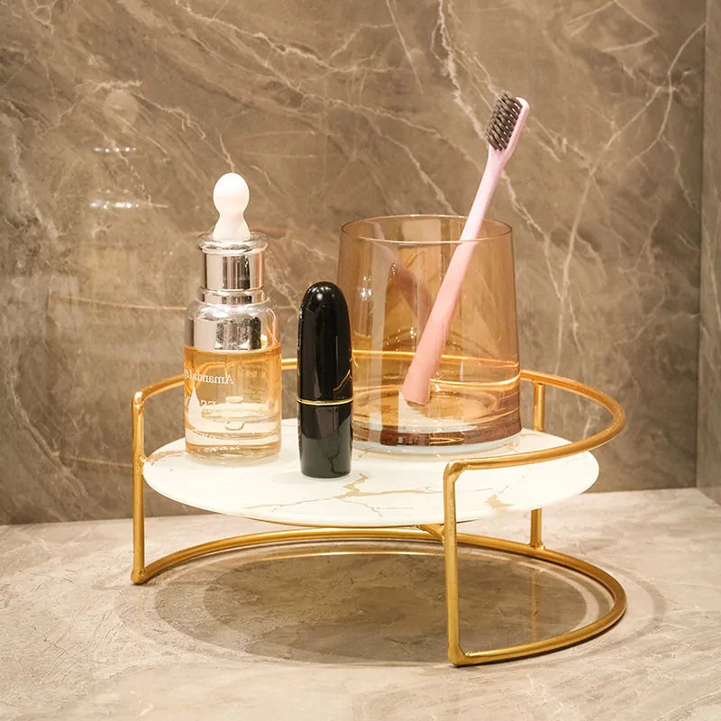 Marble Glass Plate Storage Rack