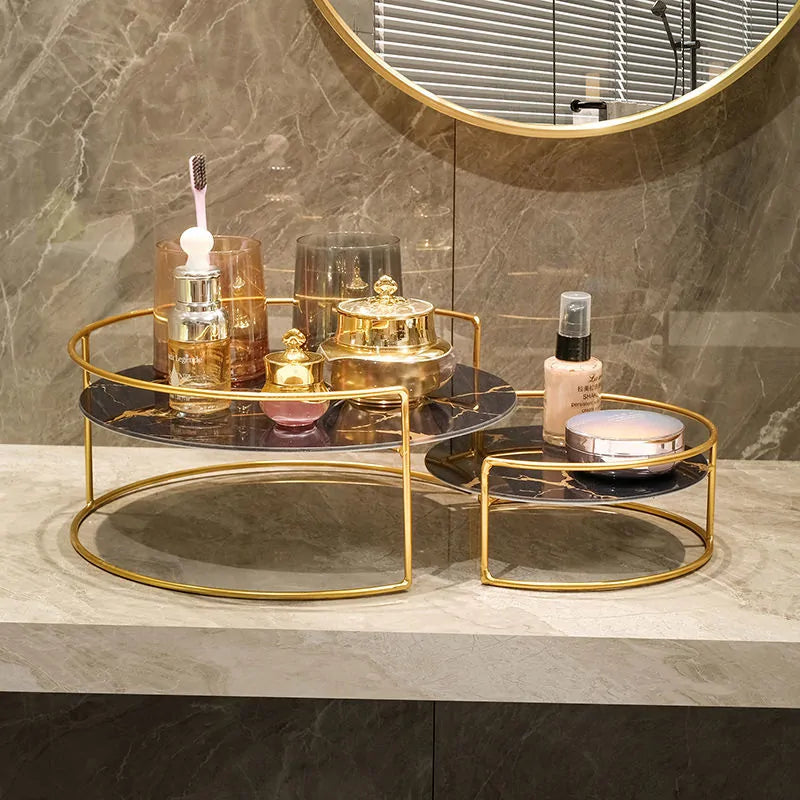 Marble Glass Plate Storage Rack