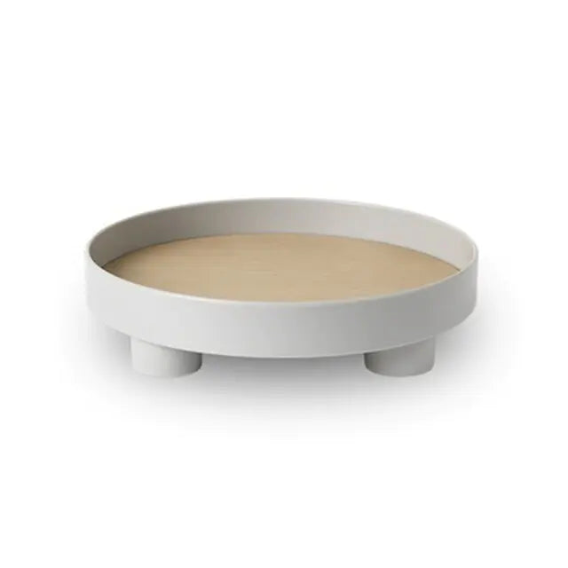 Nordic round storage tray