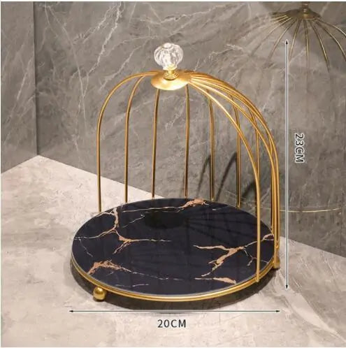 Marble Glass Plate Storage Rack