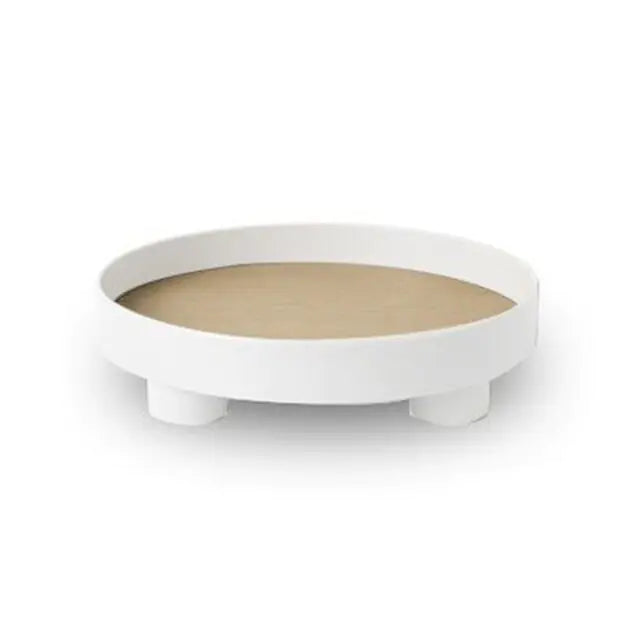 Nordic round storage tray