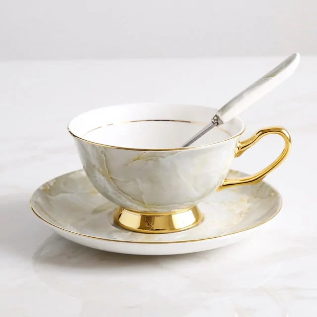 European Antique Coffee Cup