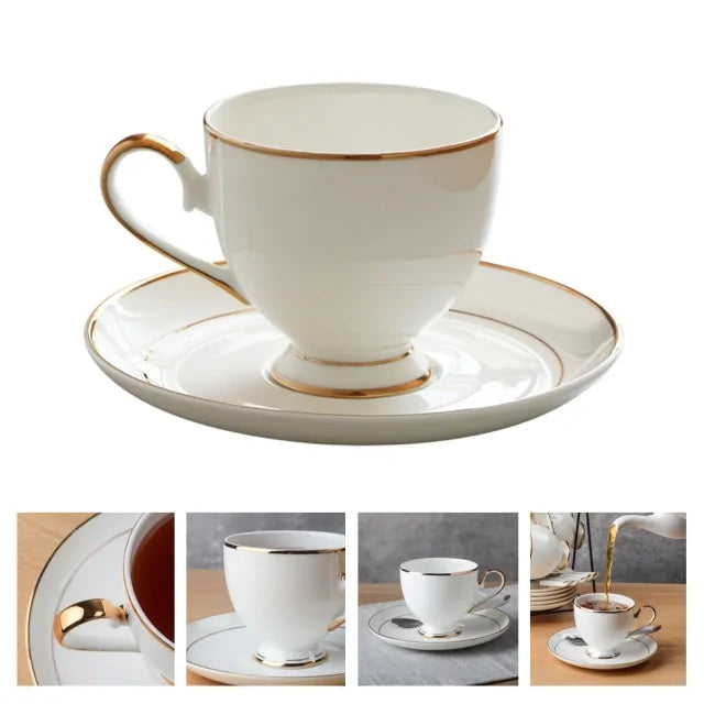 European Antique Coffee Cup