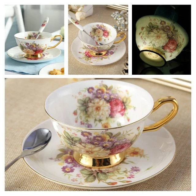 European Antique Coffee Cup