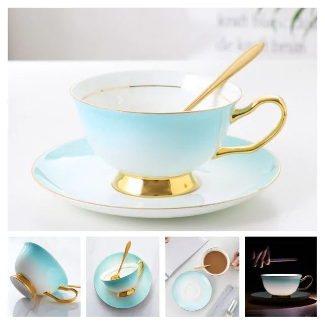 European Antique Coffee Cup
