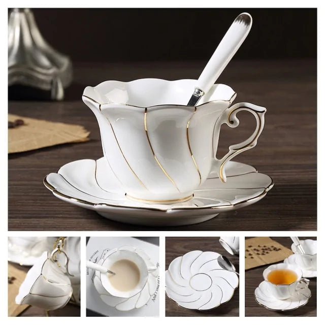 European Antique Coffee Cup