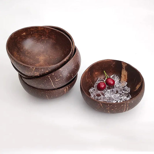Coconut Bowl Spoon Tableware Set