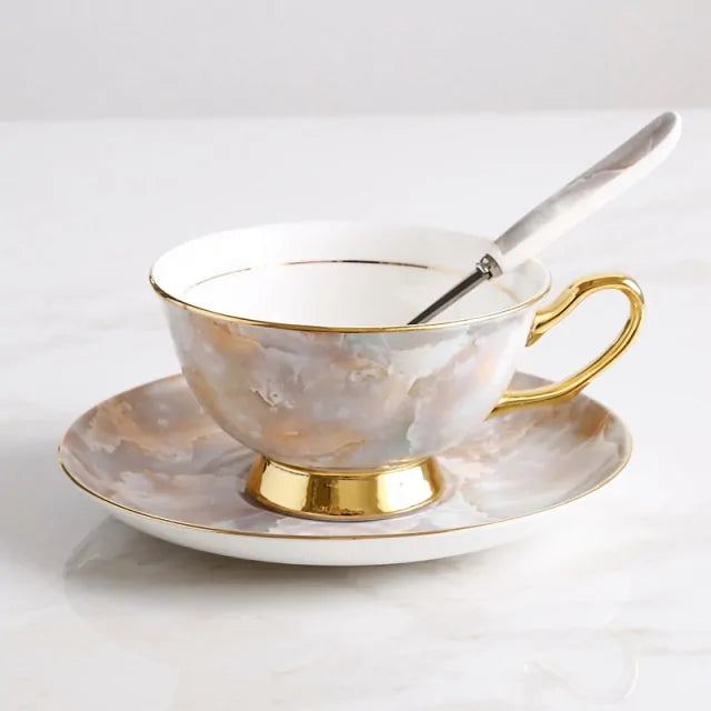 European Antique Coffee Cup