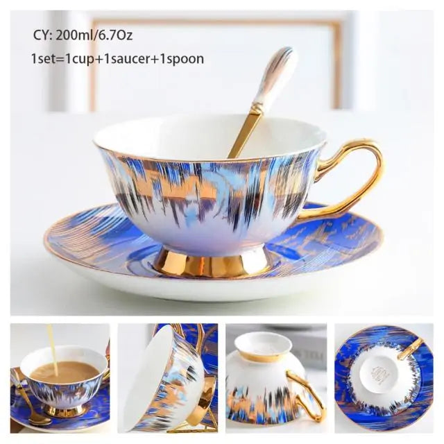 European Antique Coffee Cup