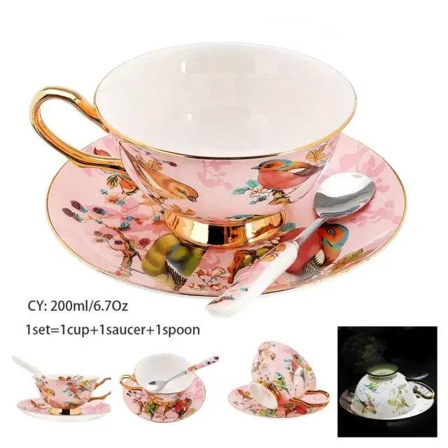 European Antique Coffee Cup