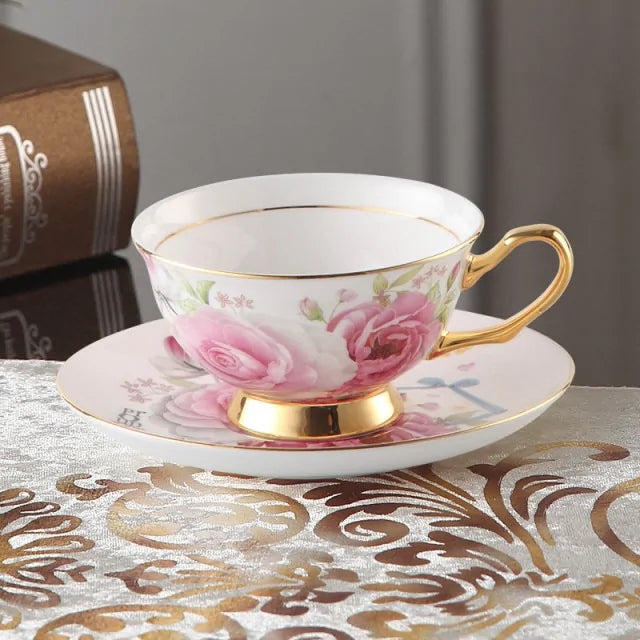 European Antique Coffee Cup
