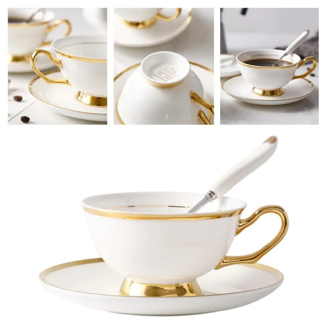 European Antique Coffee Cup