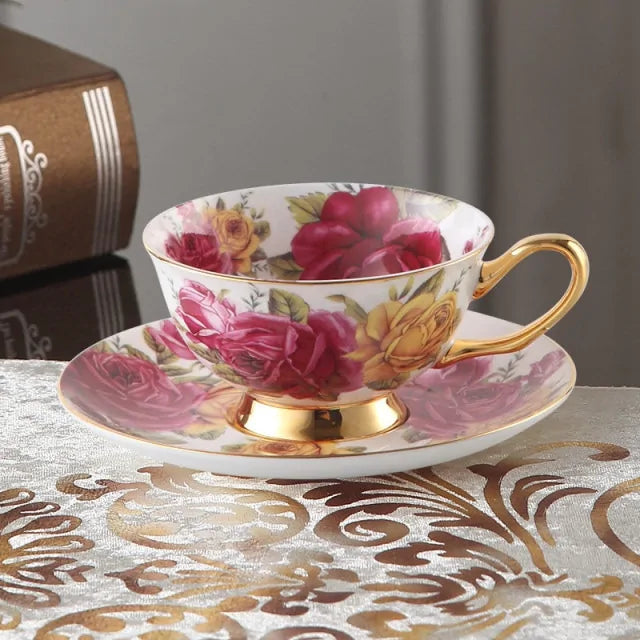 European Antique Coffee Cup