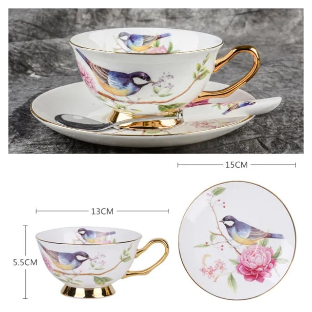 European Antique Coffee Cup