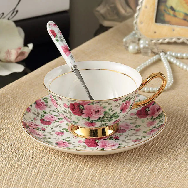 European Antique Coffee Cup