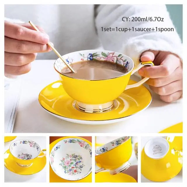 European Antique Coffee Cup