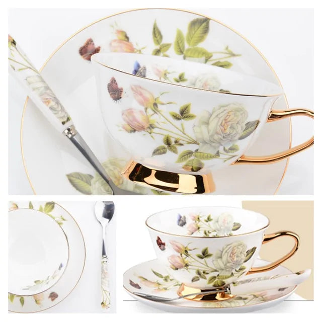 European Antique Coffee Cup