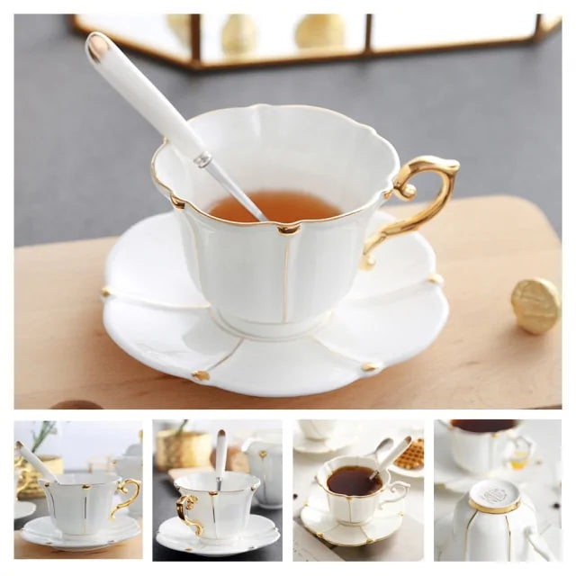 European Antique Coffee Cup