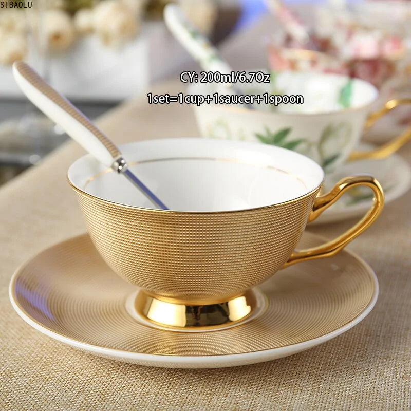 European Antique Coffee Cup
