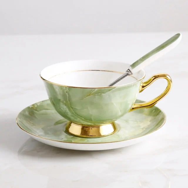 European Antique Coffee Cup
