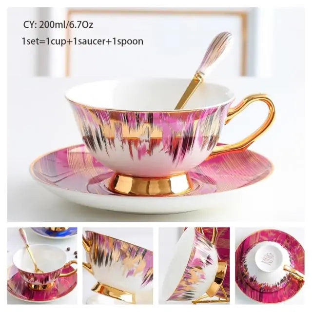 European Antique Coffee Cup