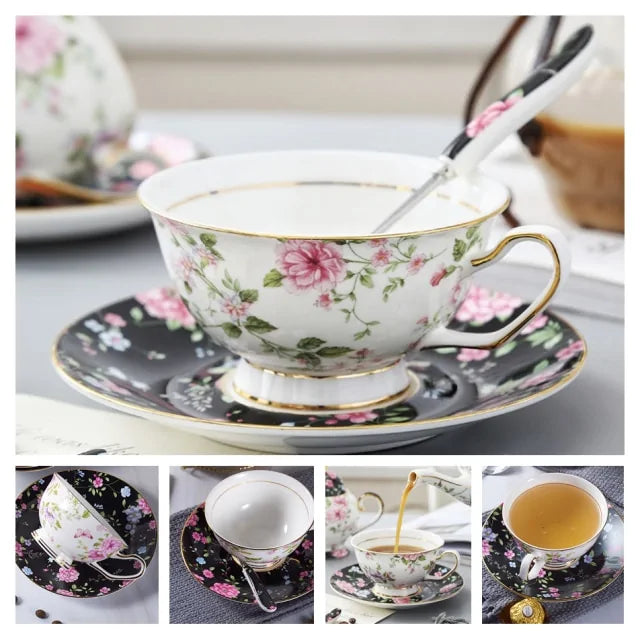 European Antique Coffee Cup